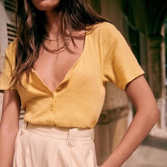 Sezane Milo T-Shirt Small - Picture 1 of 5